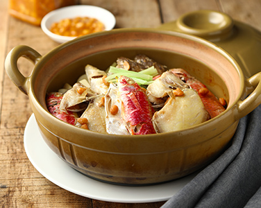 普宁豆酱杂鱼煲